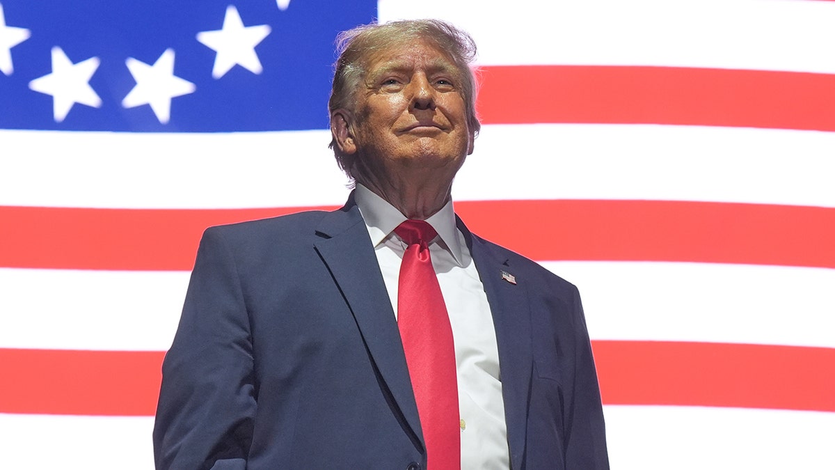 Trump at the Great American State Fair opening