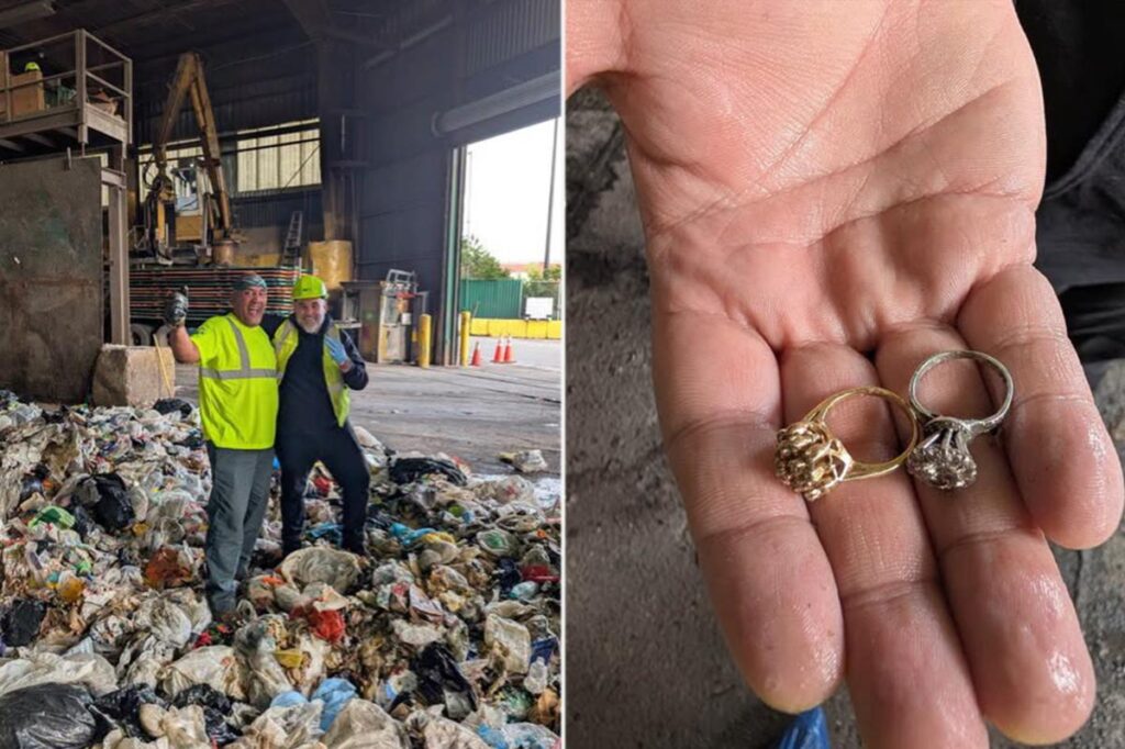 Two heirloom rings accidentally lost in 20,000 pounds of NYC garbage — here’s how Sanitation helped recover them Two heirloom rings accidentally lost in 20,000 pounds of NYC garbage — here’s how Sanitation helped recover them