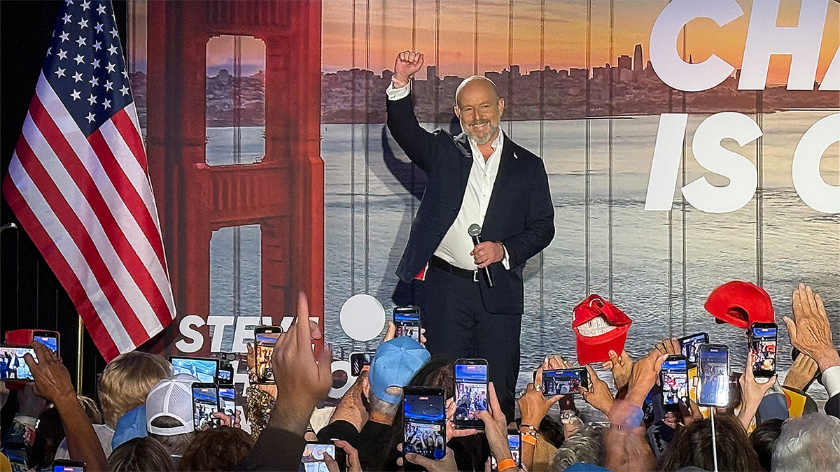 Republican gubernatorial candidate Steve Hilton of California