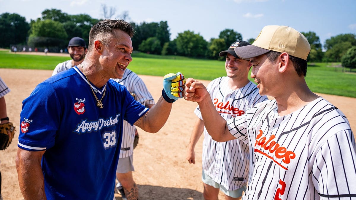 Nick Swisher softball