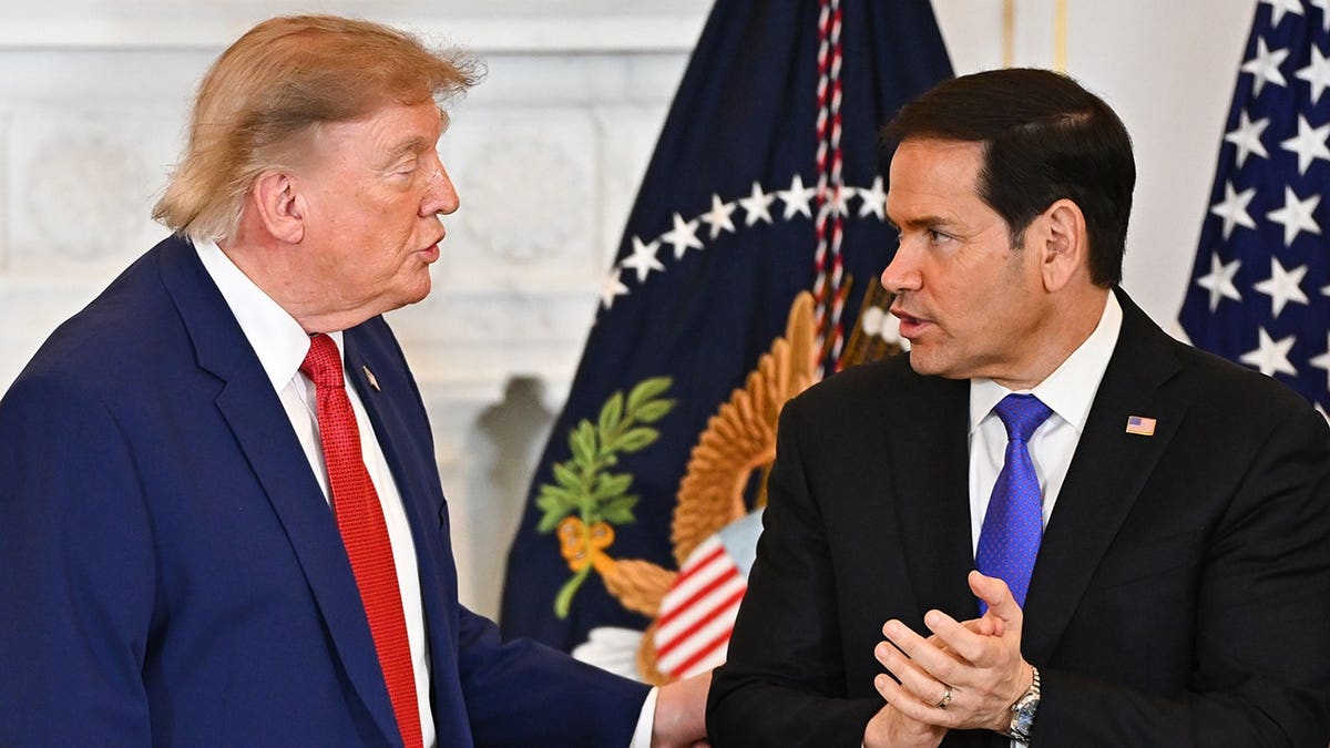 President Donald Trump and Secretary of State Marco Rubio