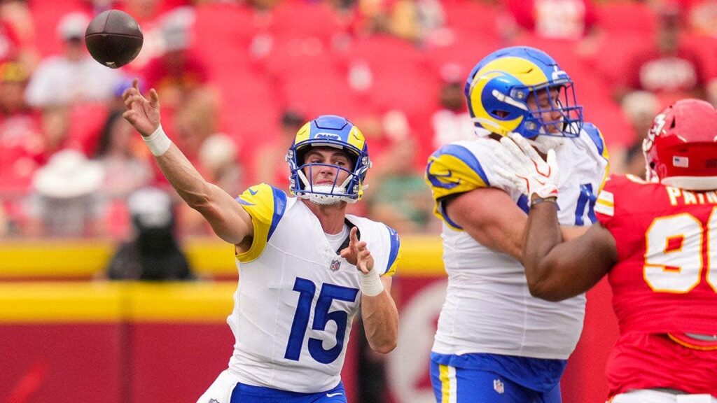It’s wise not to trust the NFL preseason but, holy moly, Rams QB Ty Simpson looks like a stud It’s wise not to trust the NFL preseason but, holy moly, Rams QB Ty Simpson looks like a stud