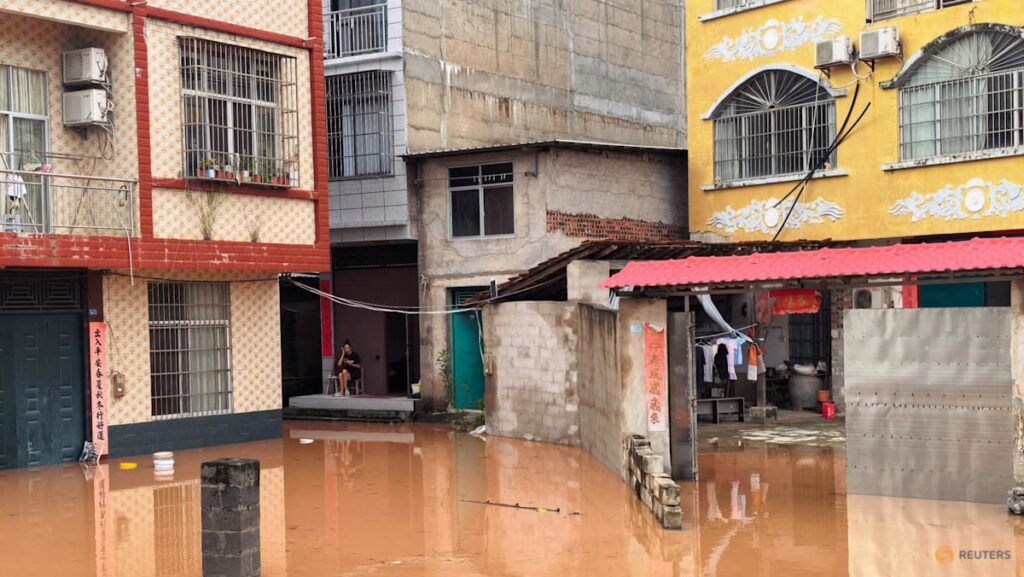 Homes submerged, tens of thousands relocated in China’s south as flooding intensifies