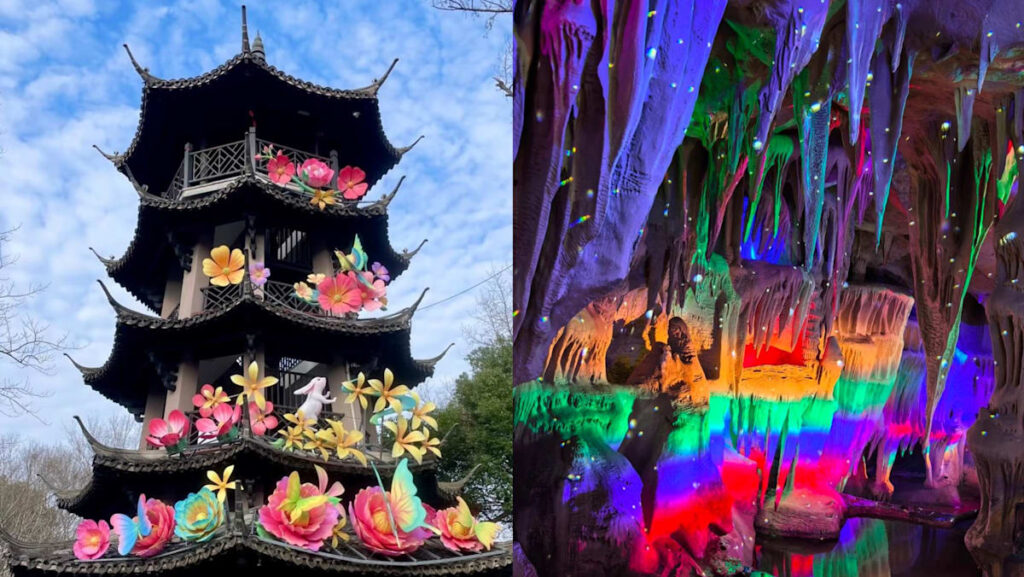 ‘Overkill’: Chinese travellers push back against ‘tacky’ aesthetics taking over scenic spots in China