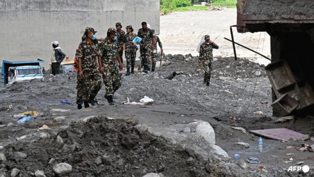Rescuers continue grim search for Nepal flood survivor