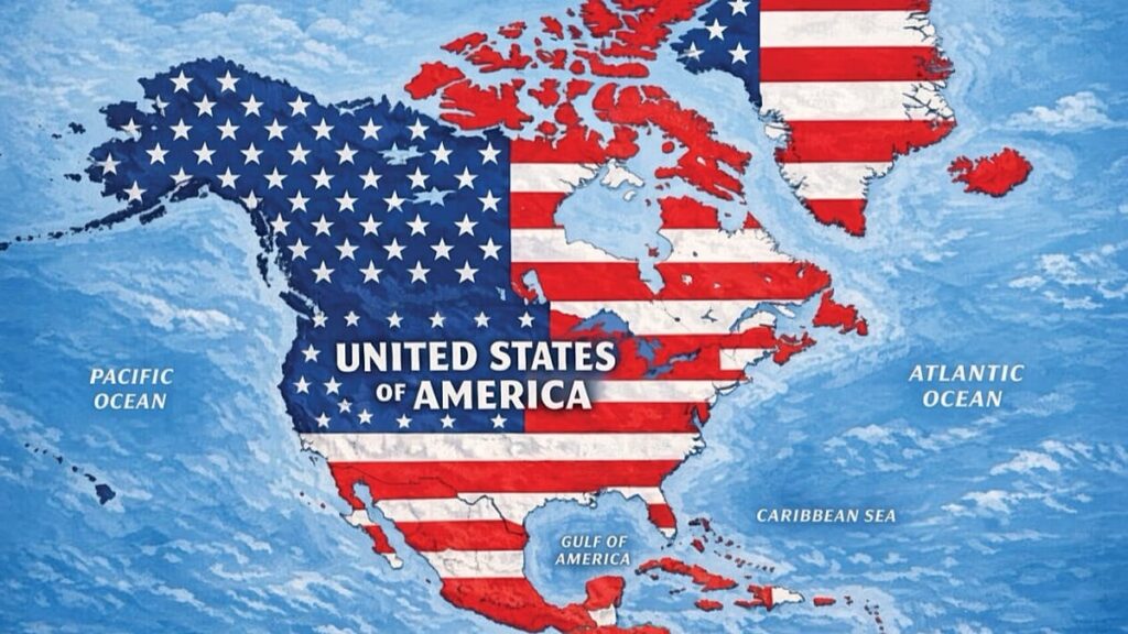 Trump’s map puts Iceland in the USA but Reykjavik isn’t amused
