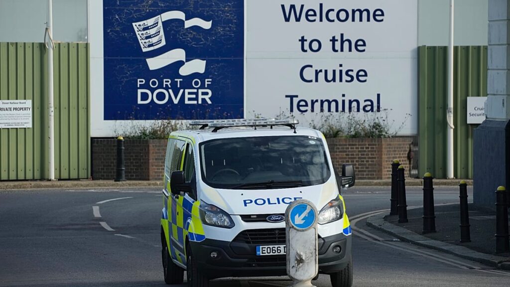 ‘Protest’ at Port of Dover causes delays to ferry services ‘Protest’ at Port of Dover causes delays to ferry services