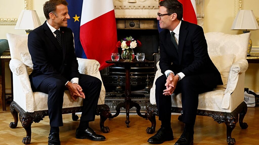 Macron and Burnham hail stronger UK-France ties in first talks Macron and Burnham hail stronger UK-France ties in first talks