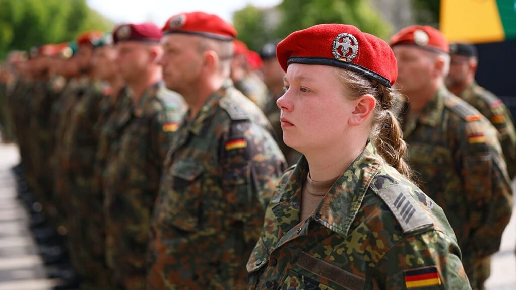Germany to order soldiers to Lithuania amid volunteer shortage Germany to order soldiers to Lithuania amid volunteer shortage