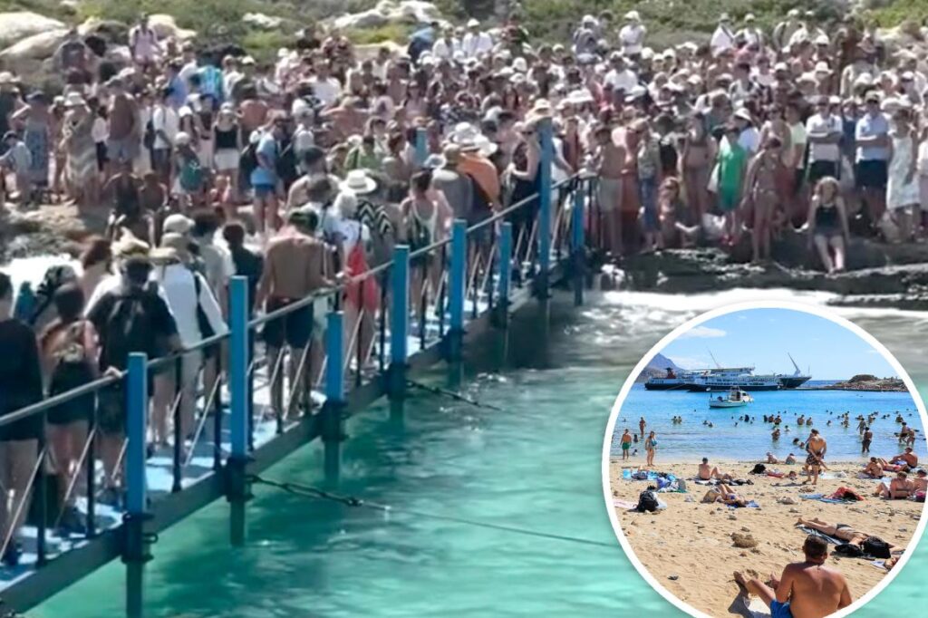 Greek officials seek tighter restrictions on tourists amid outrageous crowds at famed beach: ‘This is hell’ Greek officials seek tighter restrictions on tourists amid outrageous crowds at famed beach: ‘This is hell’