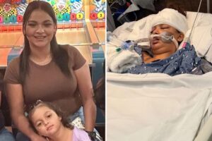 Pregnant California mom, 22, has life support turned off after being left brain dead when bullet hit her head