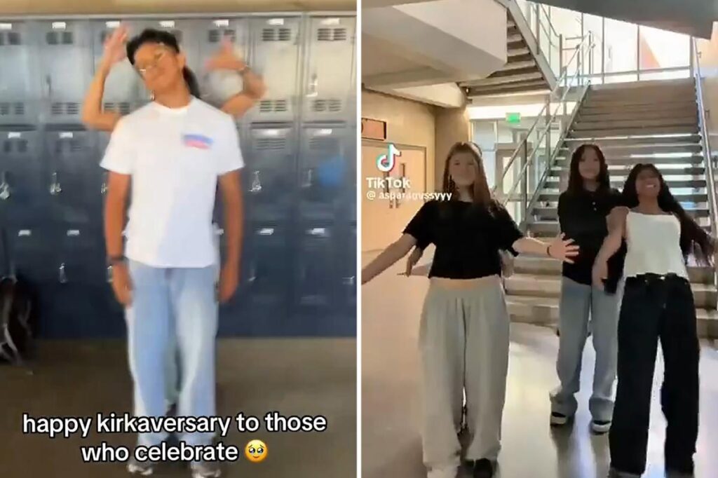 Sick students mock Charlie Kirk with vile dance memes on assassination anniversary Sick students mock Charlie Kirk with vile dance memes on assassination anniversary