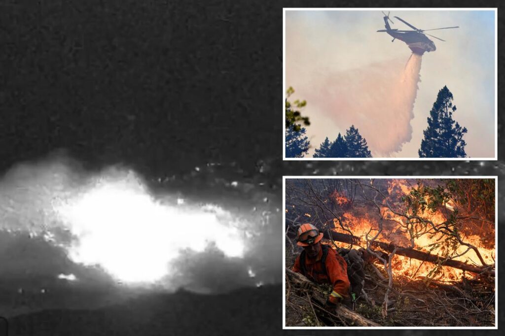 Urgent warning issued as massive wildfire spreads in Northern California