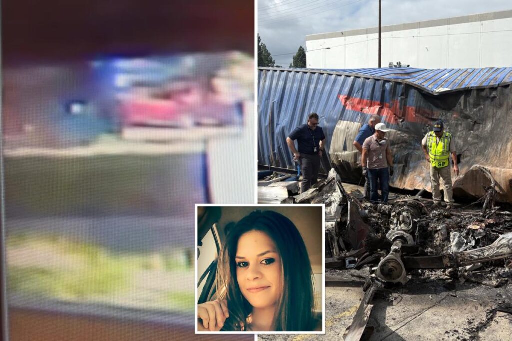 Exclusive | Moment SUV smashes into LA Metro bus triggering chain reaction that saw NBC helicopter disaster Exclusive | Moment SUV smashes into LA Metro bus triggering chain reaction that saw NBC helicopter disaster