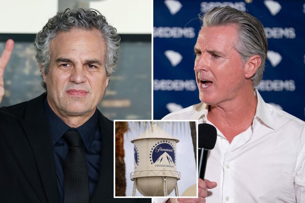 Mark Ruffalo tears into Gavin Newsom in furious reaction to latest twist in Paramount saga Mark Ruffalo tears into Gavin Newsom in furious reaction to latest twist in Paramount saga