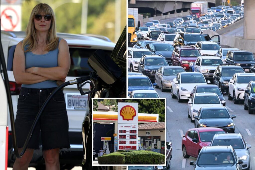 Depressing new map shows how far of gas gets you in LA after price hikes Depressing new map shows how far of gas gets you in LA after price hikes