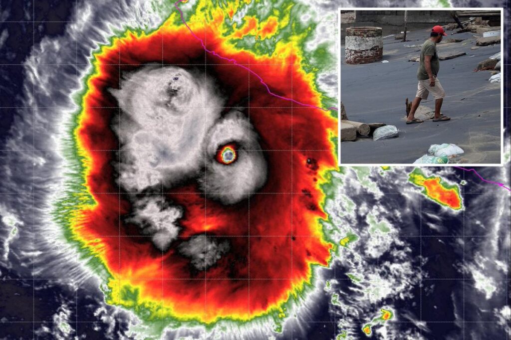 Weather watchers freak out as ‘death band’ appears on Hurricane Polo: ‘Weird looking storm’