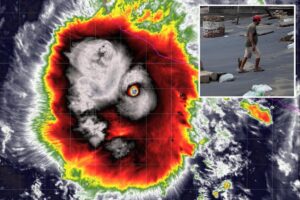 Weather watchers freak out as ‘death band’ appears on Hurricane Polo: ‘Weird looking storm’