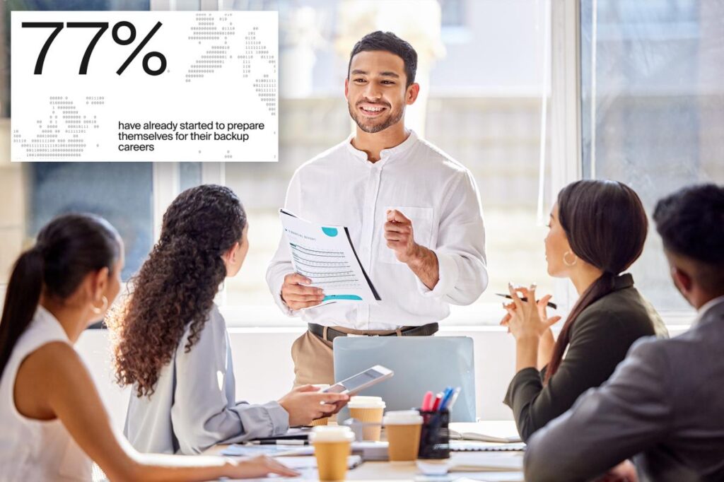 Almost half of Americans are ‘career cushioning’ as they explore backup options: new survey Almost half of Americans are ‘career cushioning’ as they explore backup options: new survey