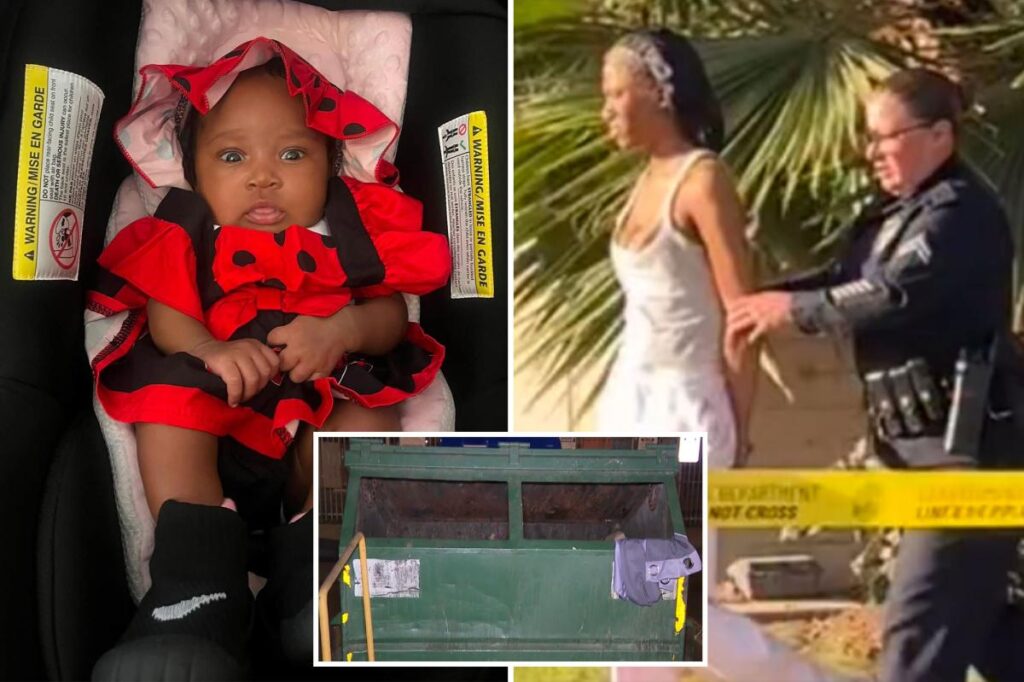 Baby girl with six toes is found dead in dumpster outside California school – as cops probe chilling theory Baby girl with six toes is found dead in dumpster outside California school – as cops probe chilling theory