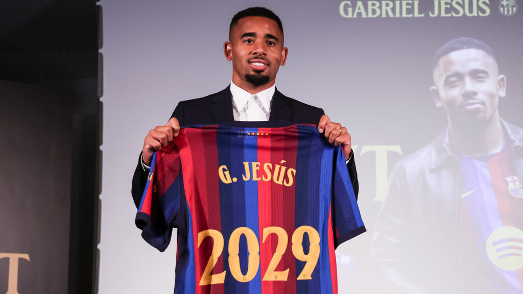 Barcelona Completes Transfer Deadline Day Deal For Gabriel Jesus From Arsenal Barcelona Completes Transfer Deadline Day Deal For Gabriel Jesus From Arsenal