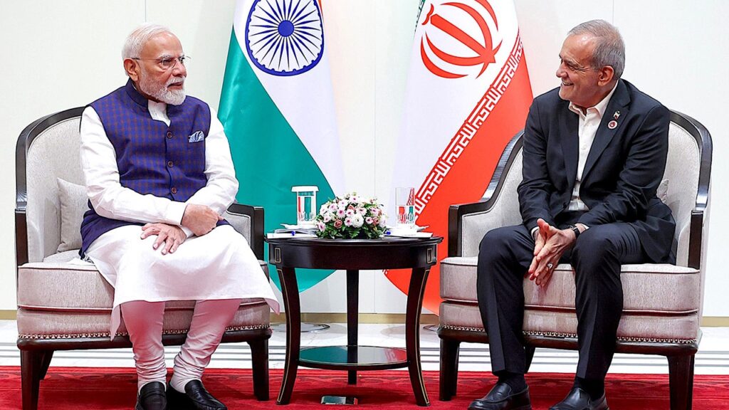 India’s Modi-Iran meeting comes amid US warnings of sanctions on Tehran’s trading partners
