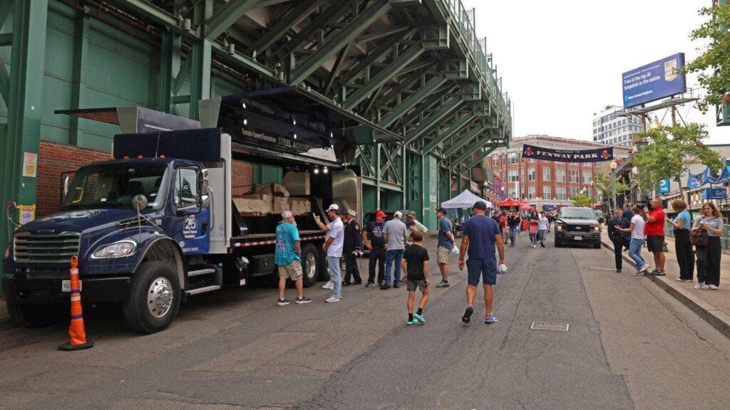 Steel Across America tour lands at Fenway Park ahead of 25th anniversary of 9/11 Steel Across America tour lands at Fenway Park ahead of 25th anniversary of 9/11