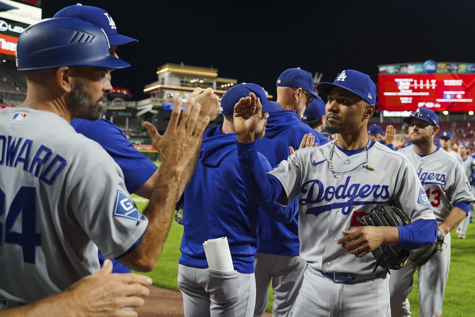 Dodgers Take Step Toward World Series Three-Peat, Clinch 14th Straight Playoff Spot Dodgers Take Step Toward World Series Three-Peat, Clinch 14th Straight Playoff Spot