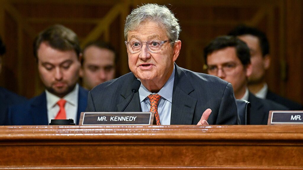 Sen Kennedy says no living politicians should have buildings named after them after Trump’s moves Sen Kennedy says no living politicians should have buildings named after them after Trump’s moves