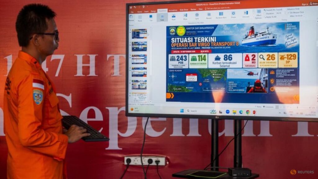 Families desperate for news as 129 still missing four days after capsize of ship in Indonesia’s Java Sea Families desperate for news as 129 still missing four days after capsize of ship in Indonesia’s Java Sea