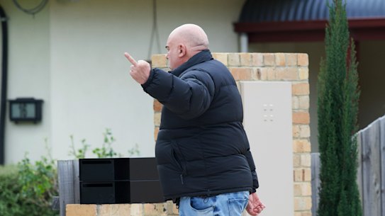 Former CFMEU boss John Perkovic.