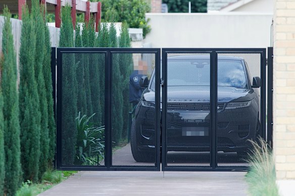 The raid took place on Wednesday morning.