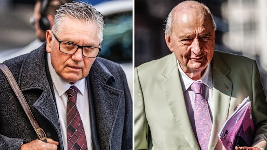 Ray Hadley completed his evidence on Thursday in Alan Jones’ criminal trial.