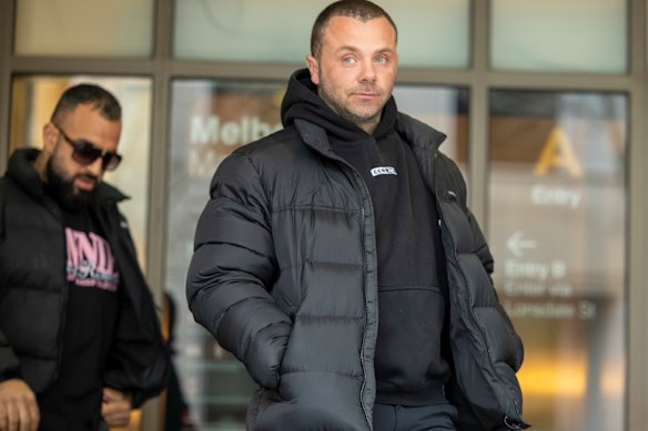 Former national vice president of the Mongols bikie gang Tyrone “Little Ty” Bell.
