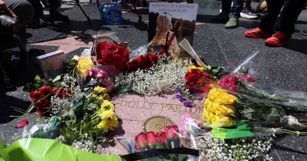 Dolly Parton’s Hollywood Walk of Fame Star Vandalized, Flowers Stolen After Her Death at 80