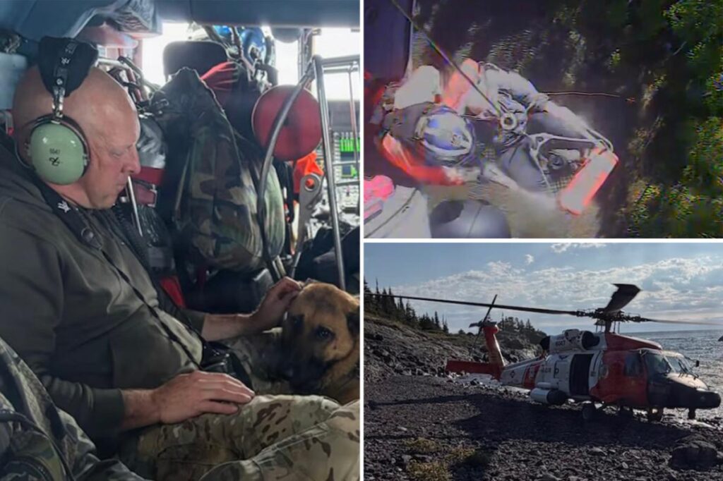Missing hiker, 70, hoisted to safety ‘alive and alert’ after surviving for week on remote Michigan island Missing hiker, 70, hoisted to safety ‘alive and alert’ after surviving for week on remote Michigan island