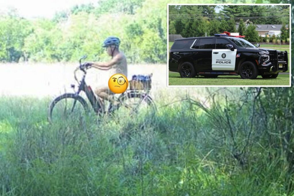 Naked ‘free-spirited’ e-bike rider sought by NJ cops after riding trails in the buff for years