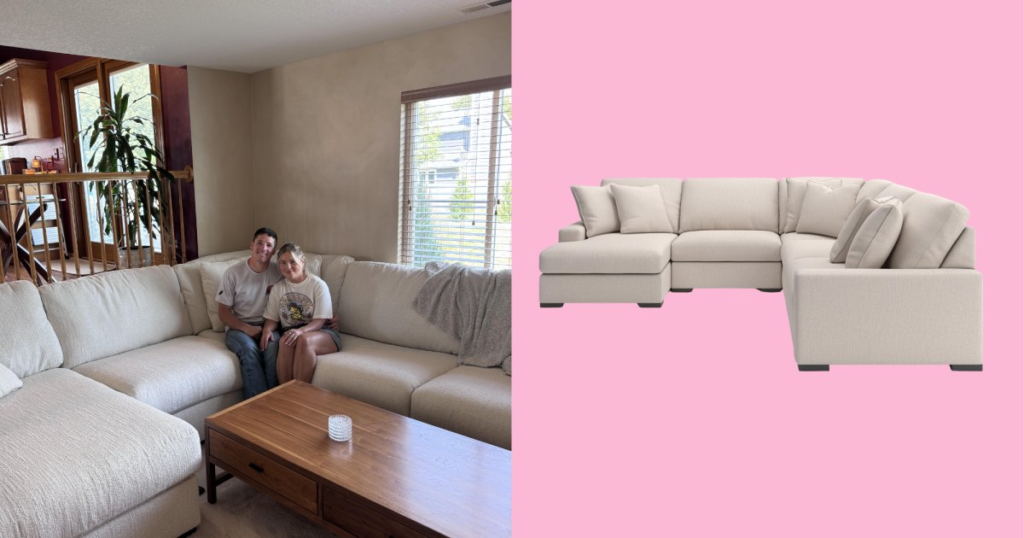 Worth It! My Boyfriend and I Tested This Dreamy Bouclé Sectional in Our New Home — We’re Obsessed Worth It! My Boyfriend and I Tested This Dreamy Bouclé Sectional in Our New Home — We’re Obsessed