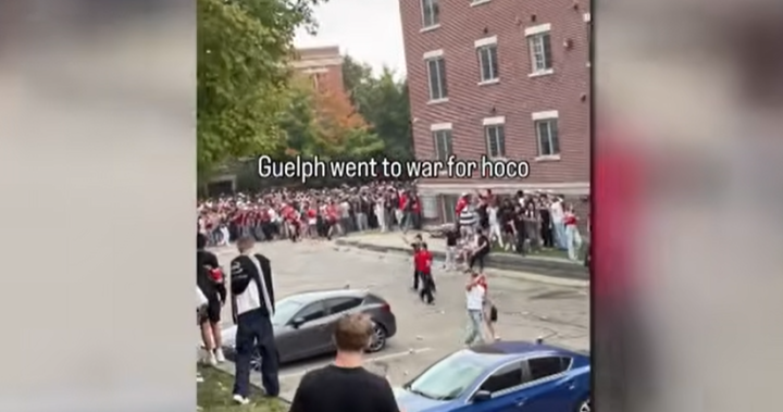 Thousands attend unruly Guelph homecoming street party as police investigate injuries, damage Thousands attend unruly Guelph homecoming street party as police investigate injuries, damage