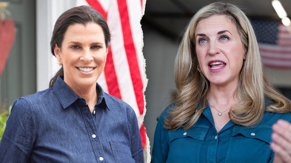 Stefany Shaheen, left, pictured alongside Maura Sullivan, right.
