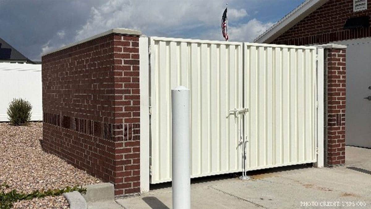 Dumpster in a church parking lot where hundreds of Utah mail-in ballots were allegedly discarded