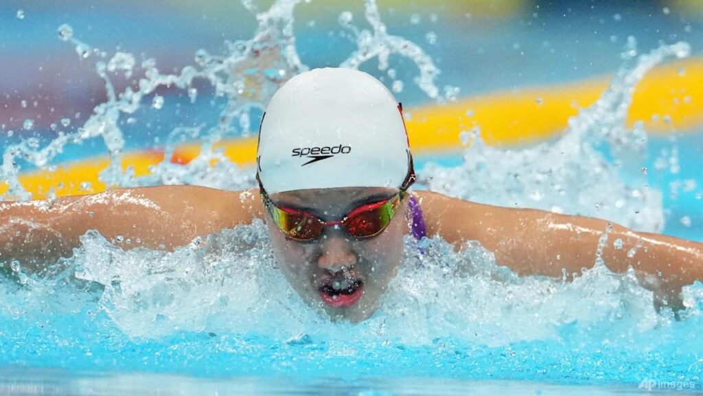 China’s Yu Zidi, 13, smashes record again with second Asian Games swim gold