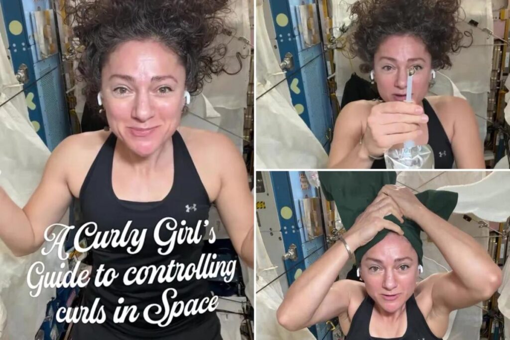 NASA astronaut reveals how she takes care of her curly hair while orbiting the Earth NASA astronaut reveals how she takes care of her curly hair while orbiting the Earth