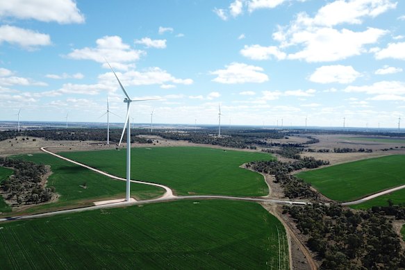 Wind farms have been on the chopping block under the LNP government. 