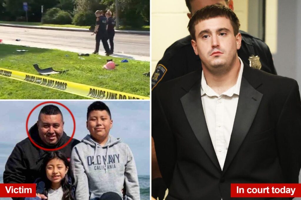 Drugged-up Long Island driver who killed construction worker after blowing red light hit with homicide charge