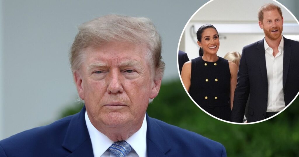 President Donald Trump Breaks His Silence on Prince Harry and Meghan Markle Leaving the U.S.