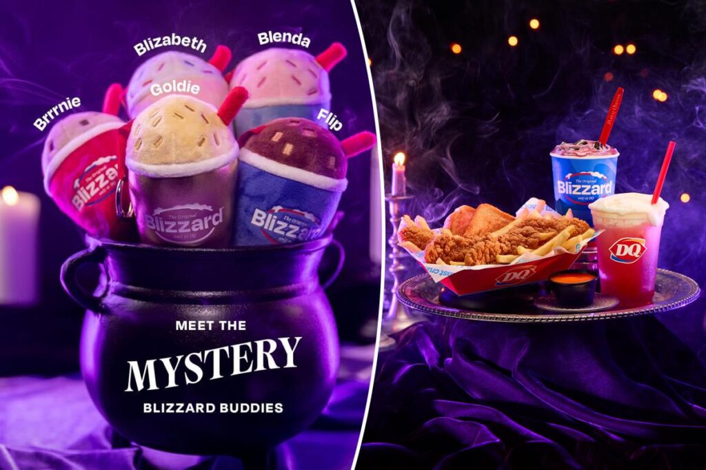Dairy Queen unveils first-ever Halloween menu with a few spooky surprises Dairy Queen unveils first-ever Halloween menu with a few spooky surprises