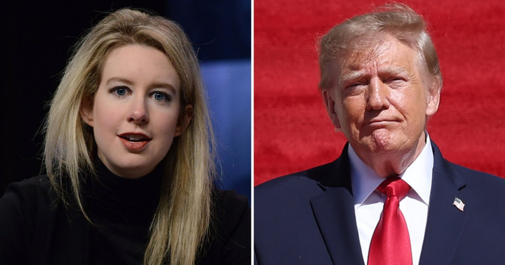 Disgraced Theranos Founder Elizabeth Holmes Praises Donald Trump After Securing Early Prison Release Disgraced Theranos Founder Elizabeth Holmes Praises Donald Trump After Securing Early Prison Release