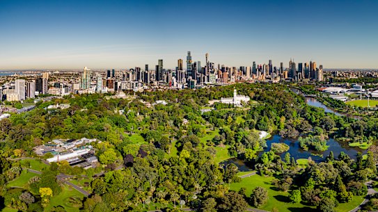 Melbourne is awesome, according to first-time visitor Paul Marshall.