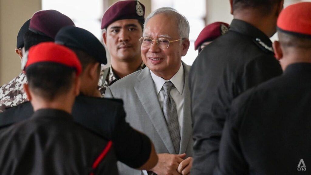 Malaysian ex-PM Najib asks court for stay of 15-year jail sentence; case to be heard Oct 14
